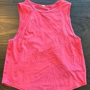 Lululemon Size 0 Pink Sleeveless Performance Tank Top